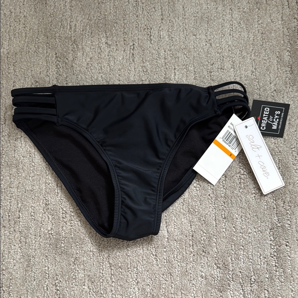 Macy's Black Bikini Swimwear Classic Design